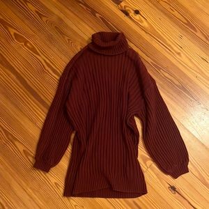 Urban Outfitters Turtleneck Sweater Dress